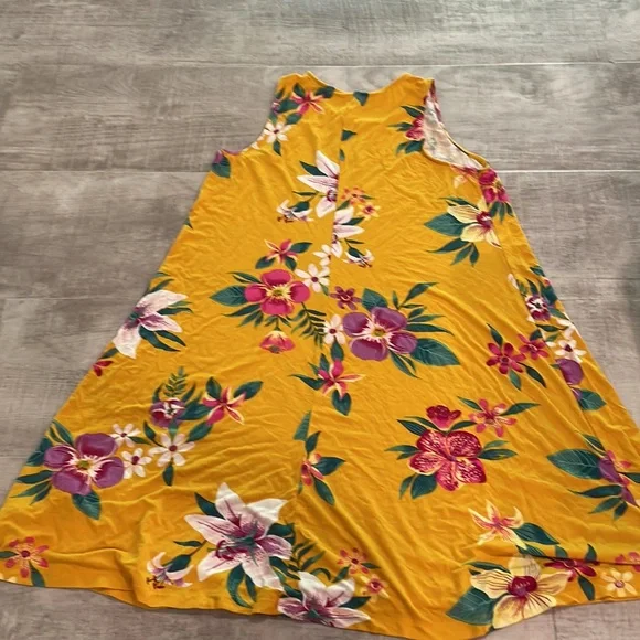 💕SOLD💕Old navy yellow floral dress - Picture 5 of 5